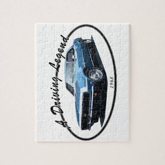 1968 CAMARO SS SCHWARZES PUZZLE (Vertikal)