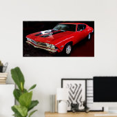 1968 CHEVELLE 427 POSTER (Heimbüro)