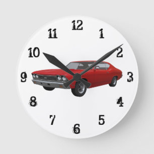1968 Chevelle SS: Wall-Uhr Runde Wanduhr