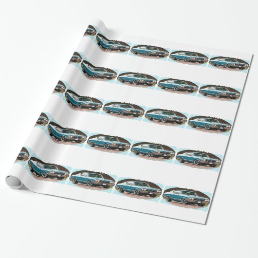 1968_Chevrolet_Chevelle_SS Geschenkpapier (Ungerollt)