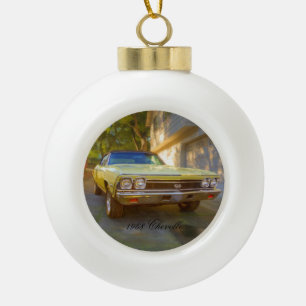 1968 CHEVROLET CHEVELLE SS KERAMIK Kugel-Ornament