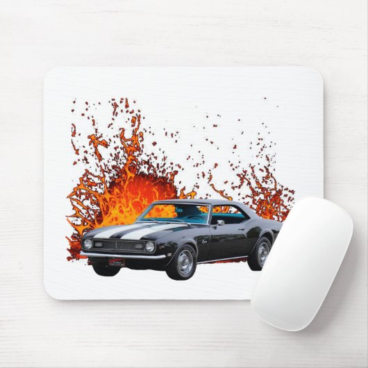 1968 Chevy Camaro Z28 Mousepad (Mit Mouse)