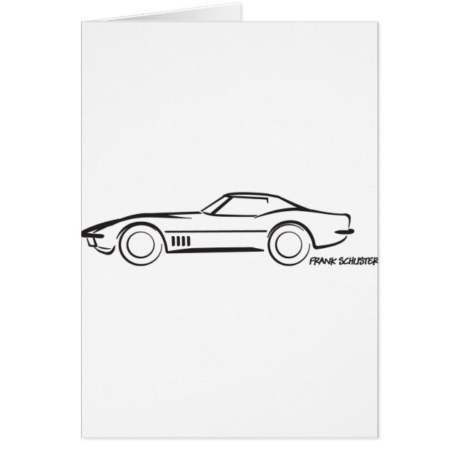 1968 Corvette Hardtop BLK (Vorne)