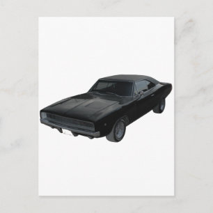 1968 Dodge Charger R/T Mopar Postkarte