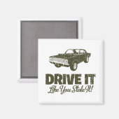 1968 Dodge Hurst Hemi Dart Magnet (Vorderseite/Rückseite)