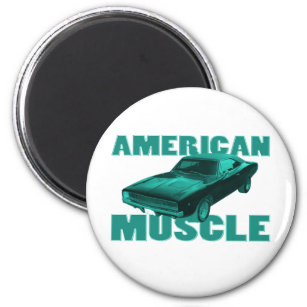 1968 Dodge Ladegerät oder t amerikanischer Muskel  Magnet