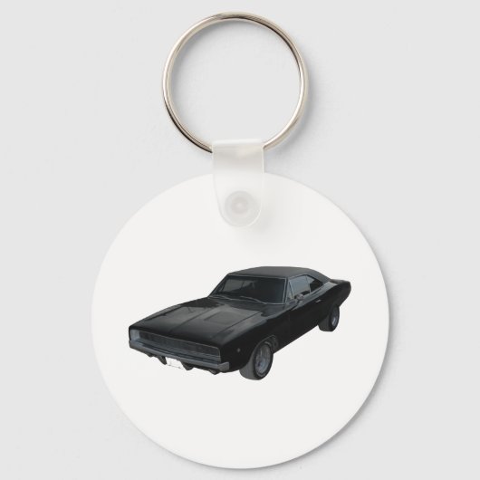 1968 Dodge Ladegerät r/t mopar Schlüsselanhänger (Vorderseite)