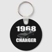 1968 Dodge-Ladegerät rt Schlüsselanhänger (Vorderseite)