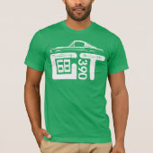1968 Ford Mustang GT 390 T-Shirt. T-Shirt (Vorderseite)