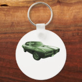 1968 GTO Muscle Car Schlüsselanhänger (Vorderseite)