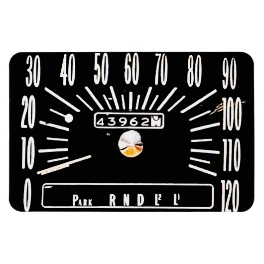 1968 Klassiker-Auto-Tachometer Magnet (Horizontal)