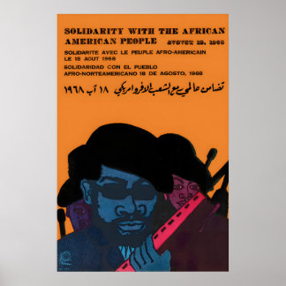 1968 OSPAAAL Poster Solidarity with the