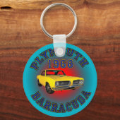 1968 Plymouth Barracuda Keychain. Schlüsselanhänger (Vorderseite)