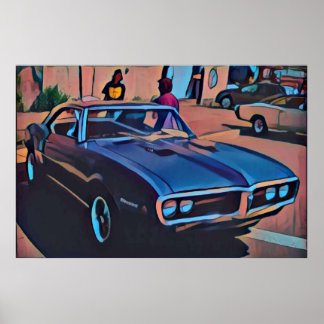 1968 Pontiac Firebird Poster
