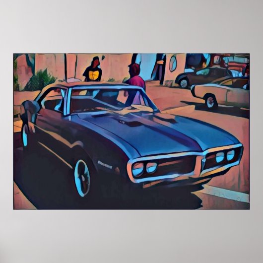 1968 Pontiac Firebird Poster (Vorne)