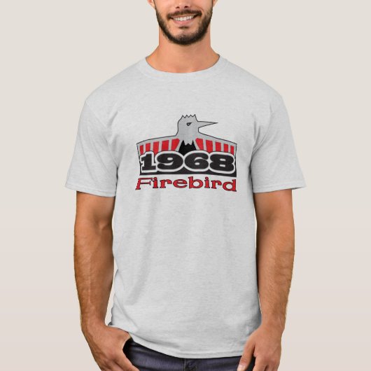 1968 Pontiac Firebird T-Shirt (Vorderseite)