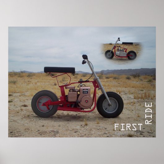 1968 Powell Challenge Mini Bike Poster (Vorne)