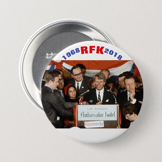 1968 RFK 2018 BUTTON (Vorne & Hinten)