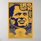 1968 "Stehend Room Only" RFK Psychedelic Poster (Vorne)