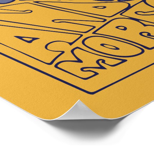 1968 "Stehend Room Only" RFK Psychedelic Poster (Ecke)