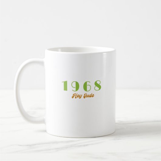 1968 Top-Song, Hey Jude Kaffeetasse (Links)