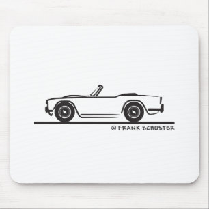 1968 Triumph TR4 Mousepad