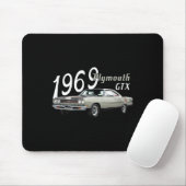 1969 69 GTX 4. Juli Amerikaner Mousepad (Mit Mouse)