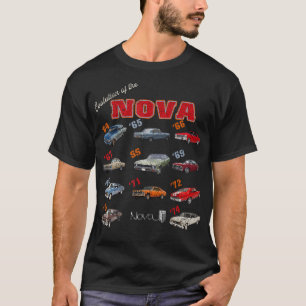 1969 72 63 64 65 66 67 68 70 71 73 74 Chevys Nova T-Shirt