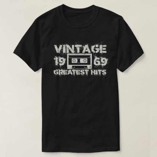 1969 Beste Treffer Vintag T-Shirt (Design vorne)