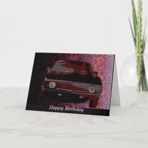 1969 Camaro, Alles Gute zum Geburtstag Karte