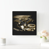 1969 Camaro Clock Quadratische Wanduhr (Zuhause)