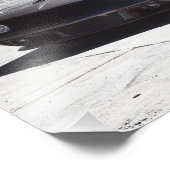 1969 Camaro-Frisierte Auto Fotodruck (Ecke)