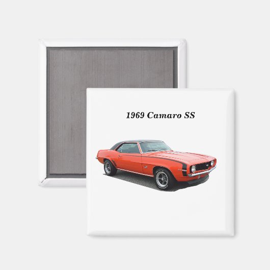 1969 Camaro SS Magnet (Vorderseite/Rückseite)