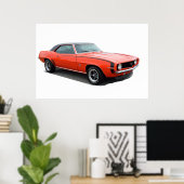 1969 Camaro SS Poster (Heimbüro)