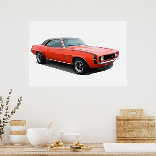 1969 Camaro SS Poster (Küche)