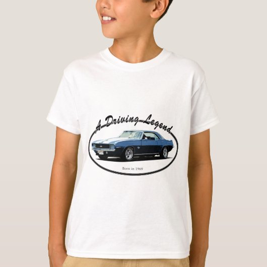 1969 CAMARO YENKO BLAU T-Shirt (Vorderseite)