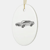 1969 Camaro Z28 Keramikornament (Links)