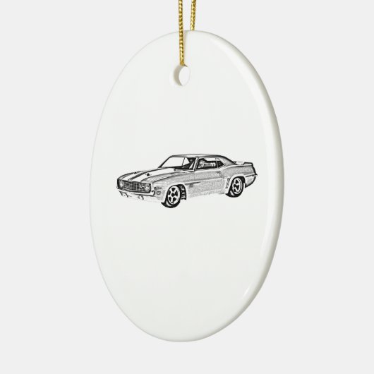 1969 Camaro Z28 Keramikornament (Links)
