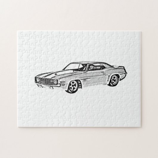1969 Camaro Z28 Puzzle (Horizontal)