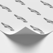 1969 Camaro Z28 Wrapping Paper Geschenkpapier (Ecke)