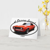 1969 CAMAROYENKO ORANGE KARTE (Gelbe Blume)