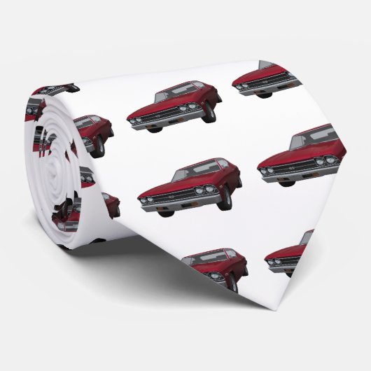 1969 Chevelle SS: Candy Apple Finish Krawatte (Gerollt)