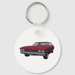 1969 Chevelle SS: Candy Apple Finish Schlüsselanhänger