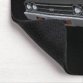 1969 Chevelle SS: Schwarzes Finish: Mousepad (Ecke)