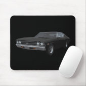 1969 Chevelle SS: Schwarzes Finish: Mousepad (Mit Mouse)
