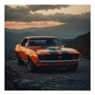 1969 Chevrolet Camaro SS/RS Poster