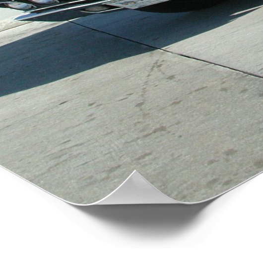 1969 Chevrolet Chevelle SS Poster (Ecke)