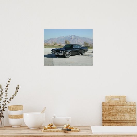 1969 Chevrolet Chevelle SS Poster (Küche)