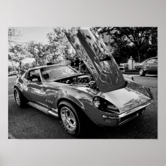 1969 Chevrolet Corvette w/Motion Performance Eng Poster