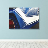 1969 Chevy Camaro Leinwand drucken (Insitu (Holzboden))